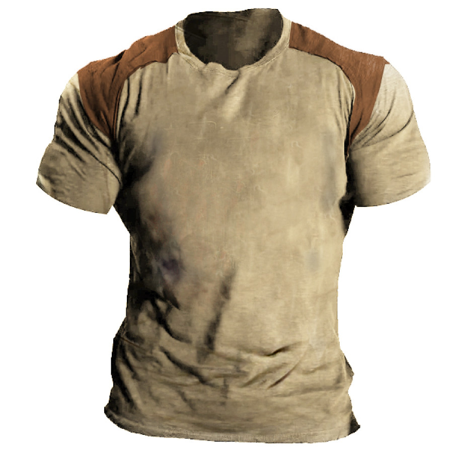 

Men's Retro Tactical Casual Short-Sleeved T-shirt