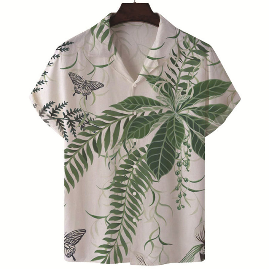 

Men's Digital Printing Vacation Beach Short Sleeve Shirt