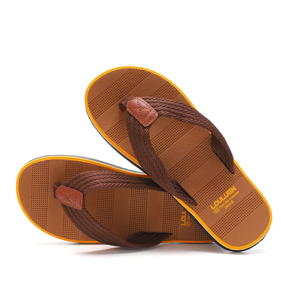 

Men's Outdoor Anti-Slip Casual Beach Slippers Flip-Flops