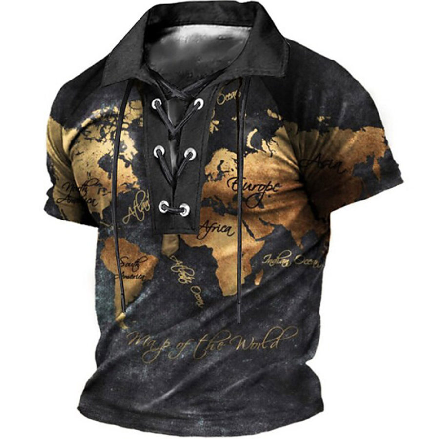 

Men's Outdoor Sports Casual Short-sleeved T-shirt
