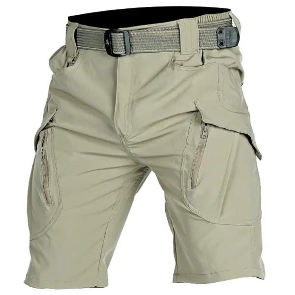 Men's Outdoor IX9 Breathable Stretch Quick Dry Tactical Shorts - Kalesafe.com 
