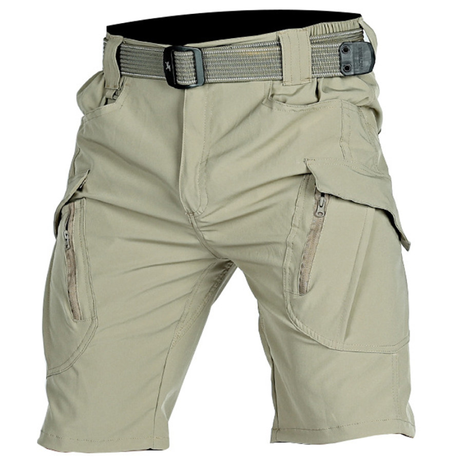 

Pantalones Cortos Tácticos De Secado Rápido Elásticos Transpirables IX9 Para Hombres Al Aire Libre