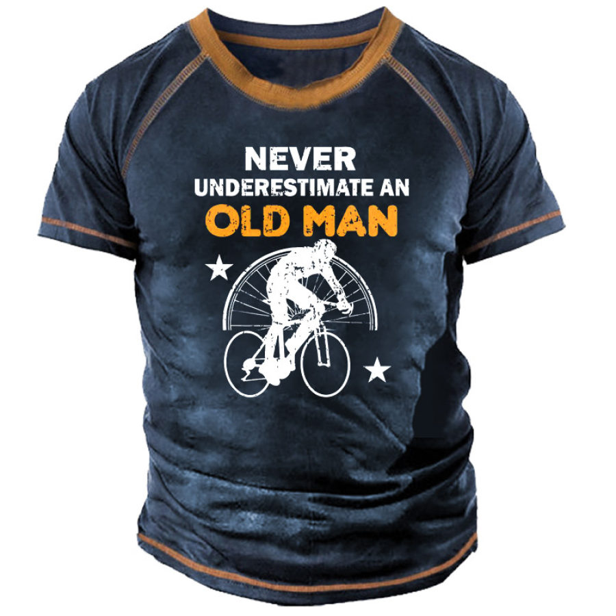 

Men's OLD MAN Cycling Short Sleeve T-Shirt