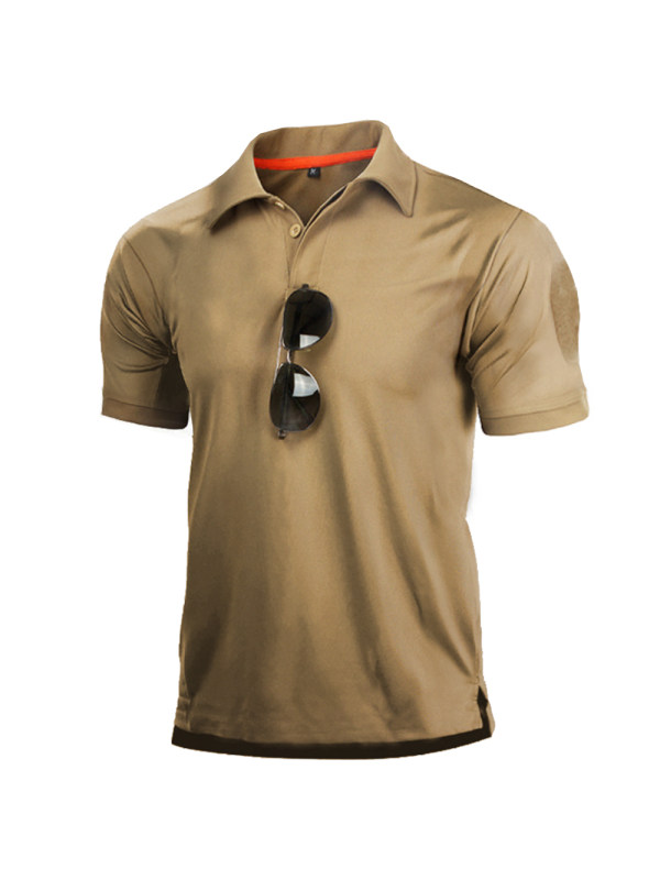 Men's Outdoor Tactical Quick Dry Polo T-Shirt