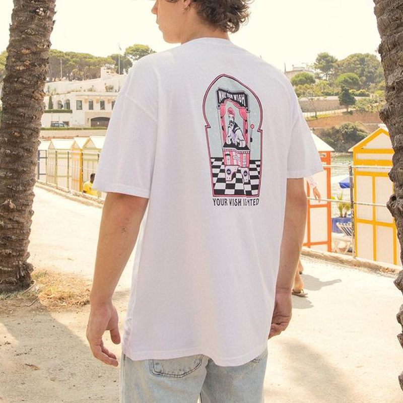 Your Wish Is Granted Printed Unisex Retro T shirt