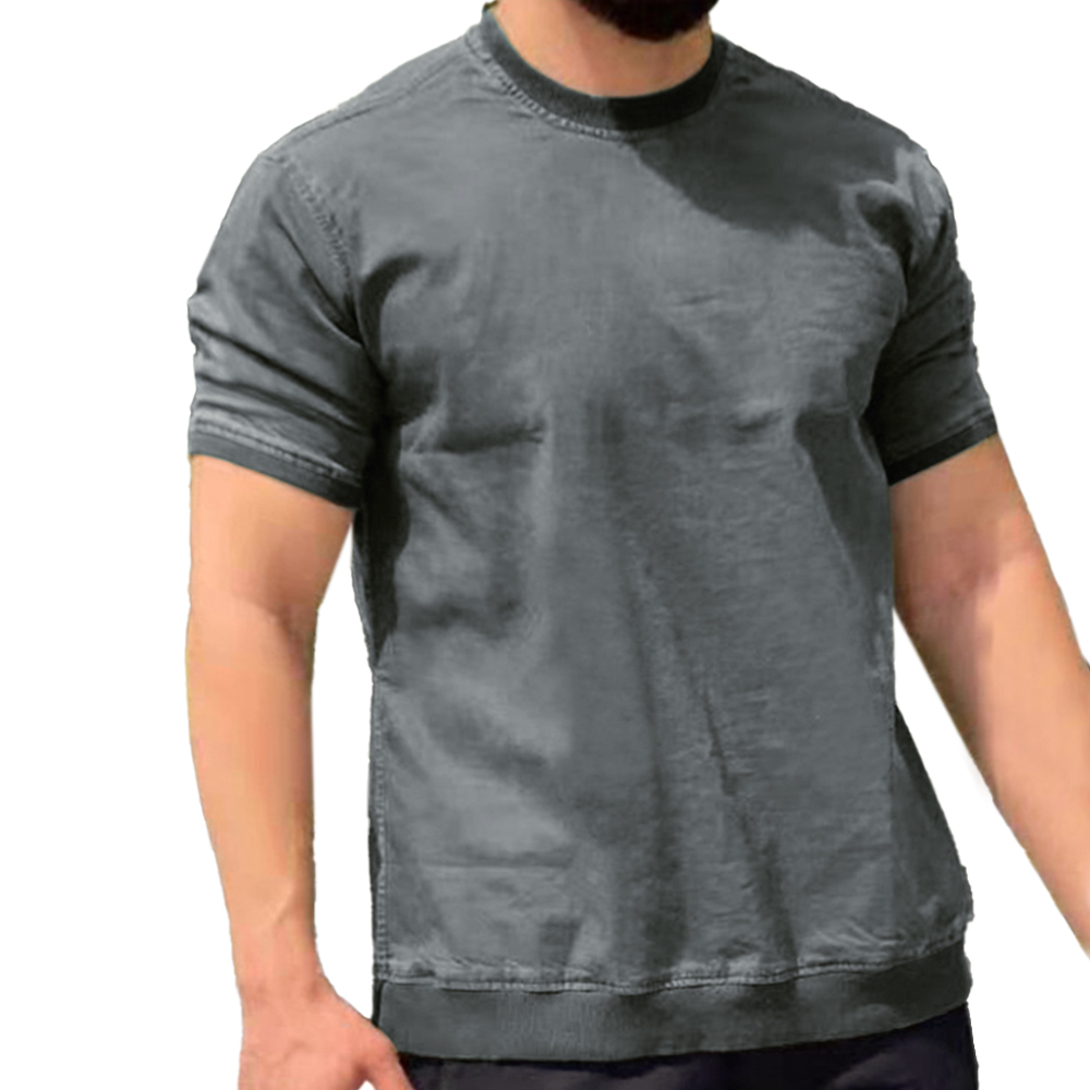 Men's Outdoor Round Neck Chic Casual T-shirt