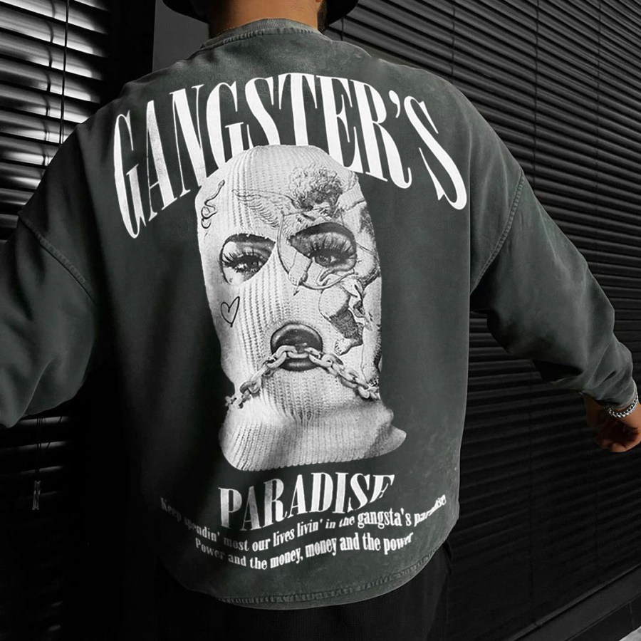 

Men's Fashion Oversized Casual Print Sweatshirt