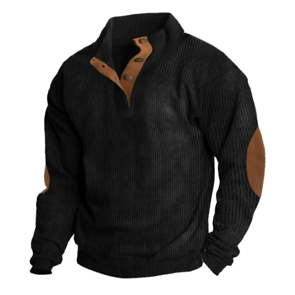 Mens corduroy sweatshirt clearance