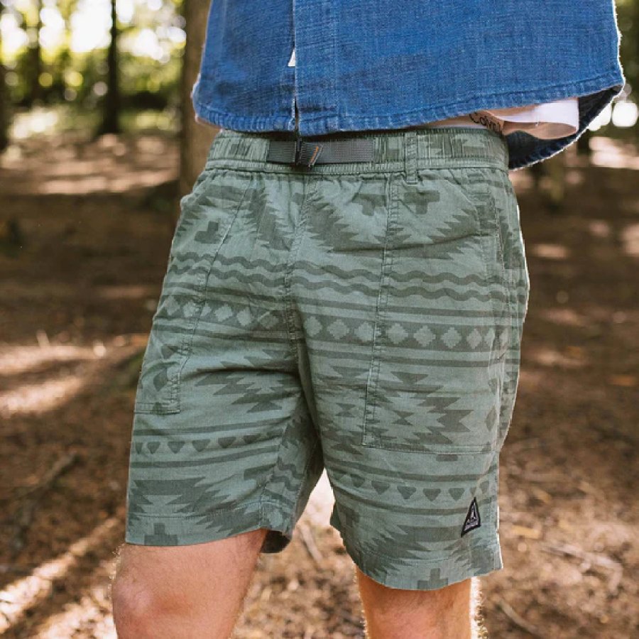

Men's Shorts Vintage Ethnic Topanga Recycled Cord