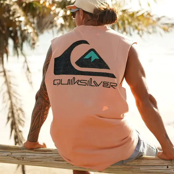 Mens Simple Quiksilver Surf Sleeveless - Salolist.com 