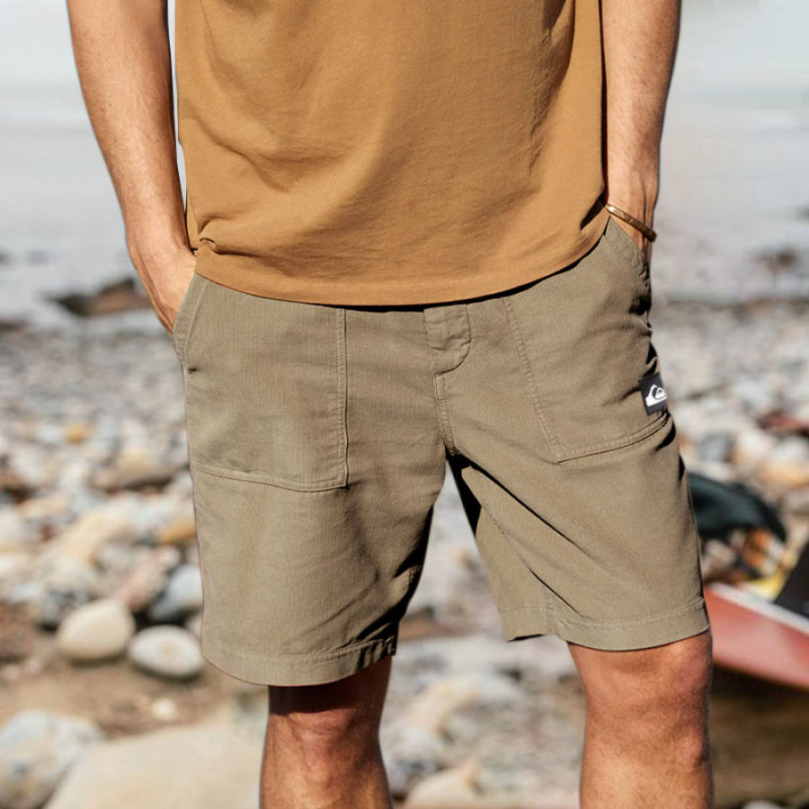 

Men's Shorts Vintage Cargo Shorts Beach Surf Shorts Everyday Casual Khaki