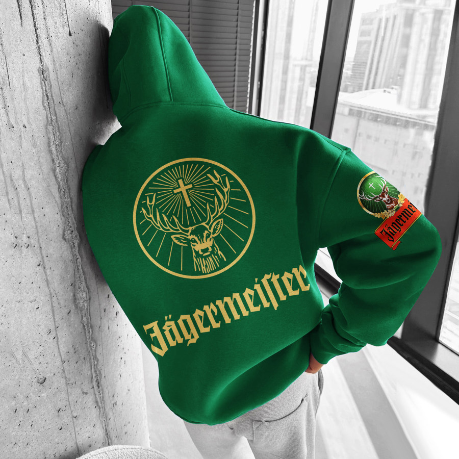 

Sudadera Con Capucha Jagermeister Extragrande