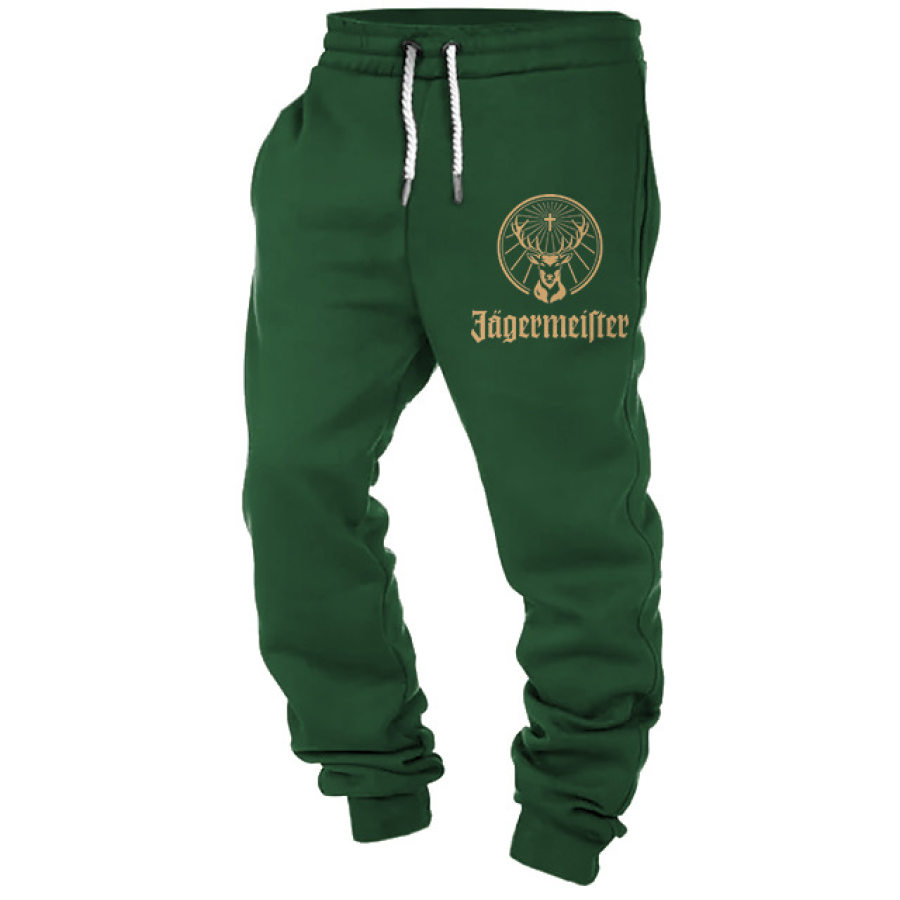 

Pantalons De Survêtement Pour Hommes Jägermeister Pantalons De Sport Vintage Décontractés