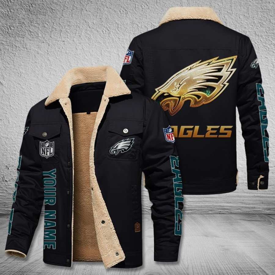 

Chaqueta Polar Vintage De Los Philadelphia Eagles Para Hombre