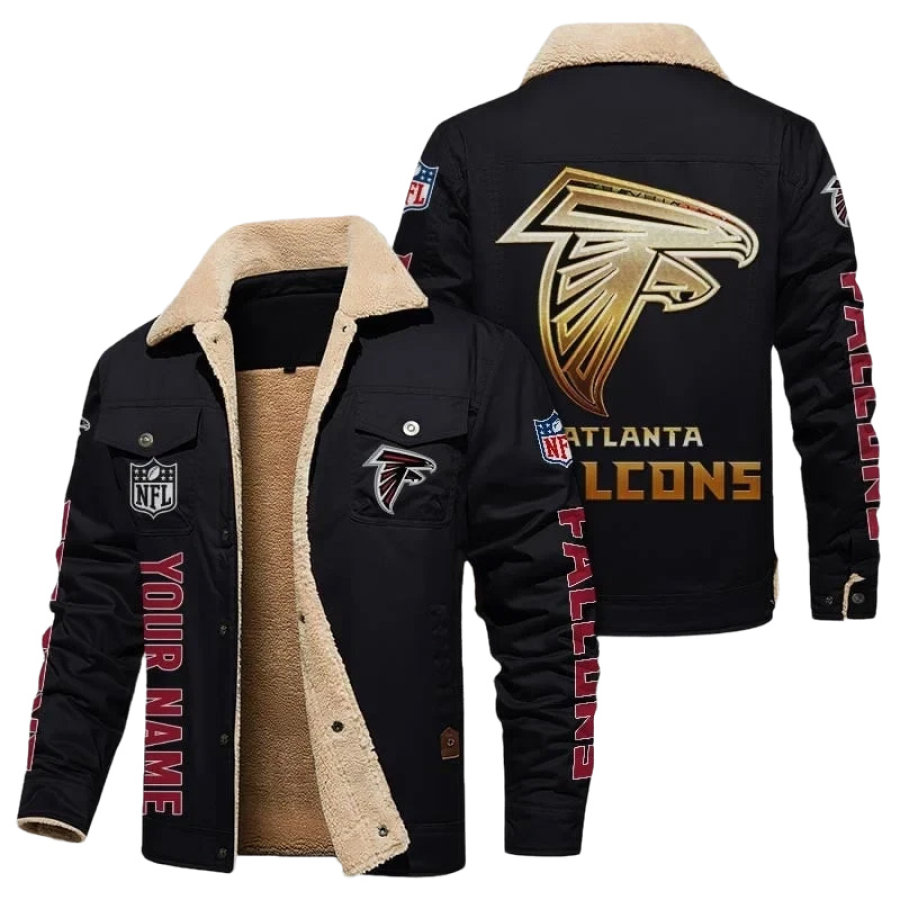 

Chaqueta Polar Retro De Los Atlanta Falcons Para Hombre