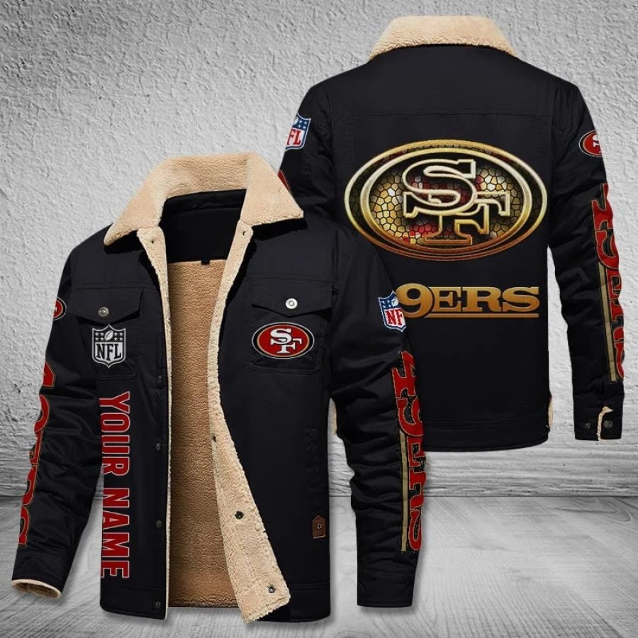 

Chaqueta Polar Vintage De Los San Francisco 49ers Para Hombre