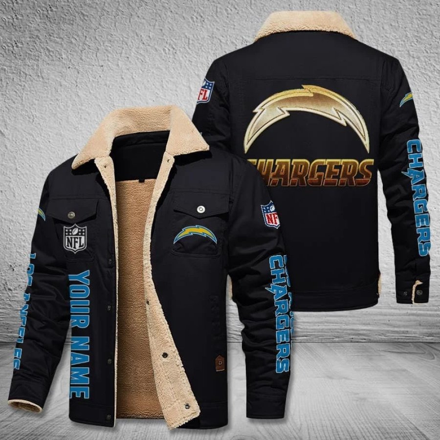

Мужская винтажная флисовая куртка Los Angeles Chargers