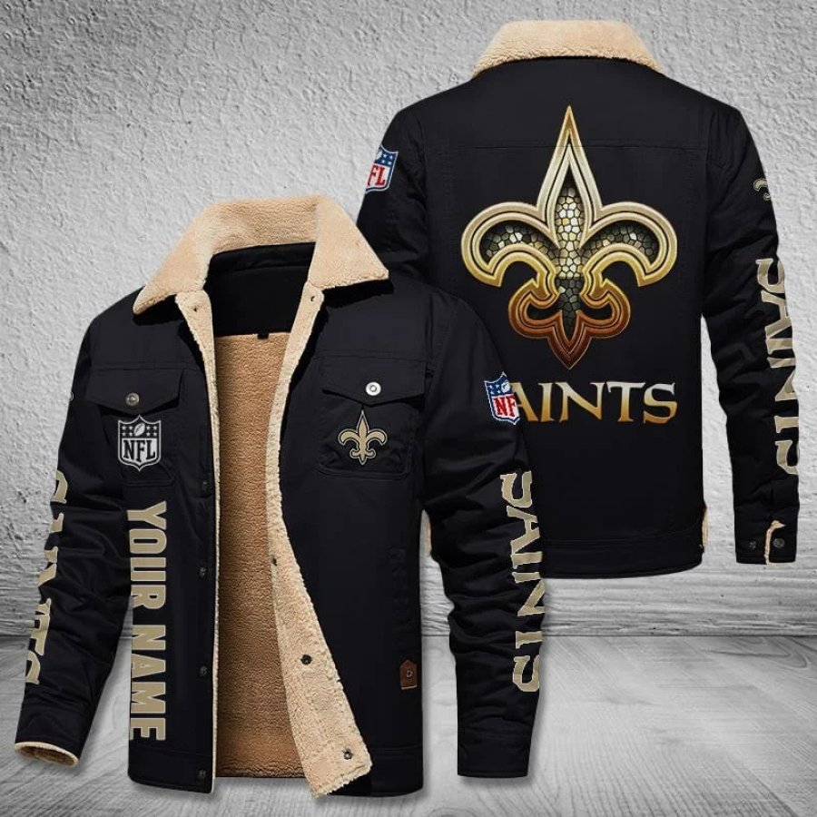 

Chaqueta Polar Vintage De Los New Orleans Saints Para Hombre