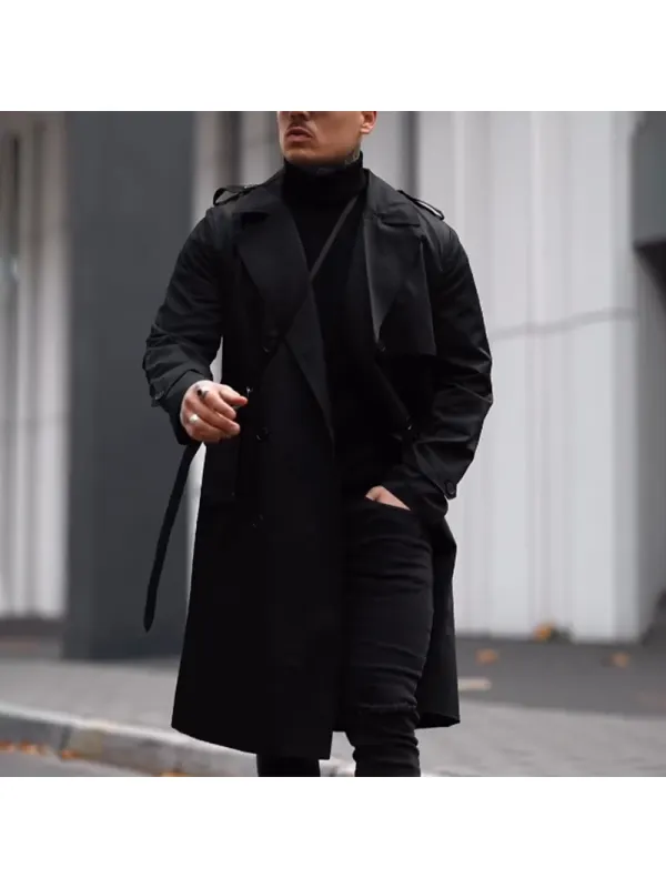 Men's Stylish Casual Wool Warm Coat - Anrider.com 