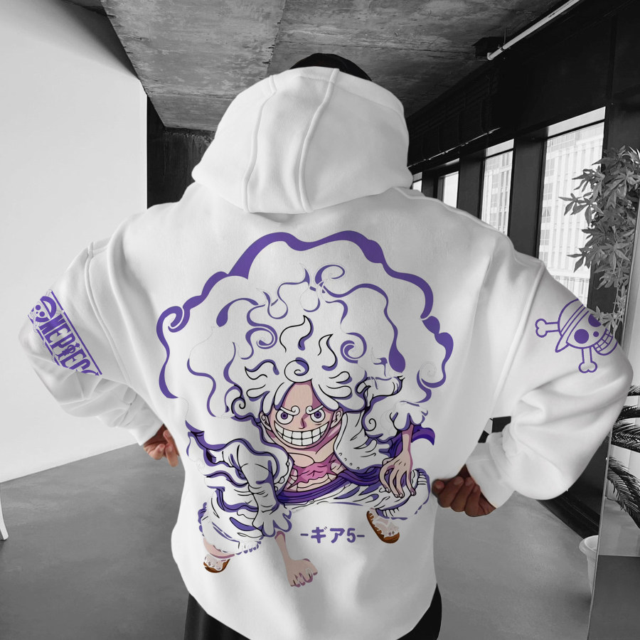 

Oversized Monkey D. Luffy Gear 5 Hoodie