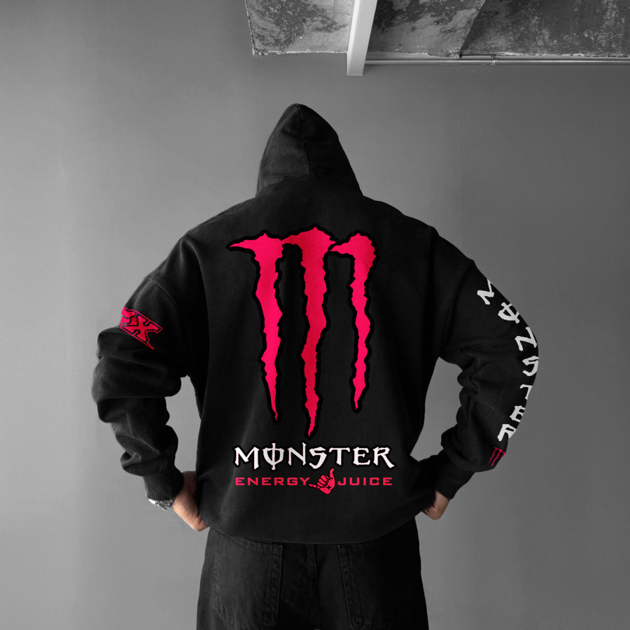 

Oversize Monster Energy Hoodie