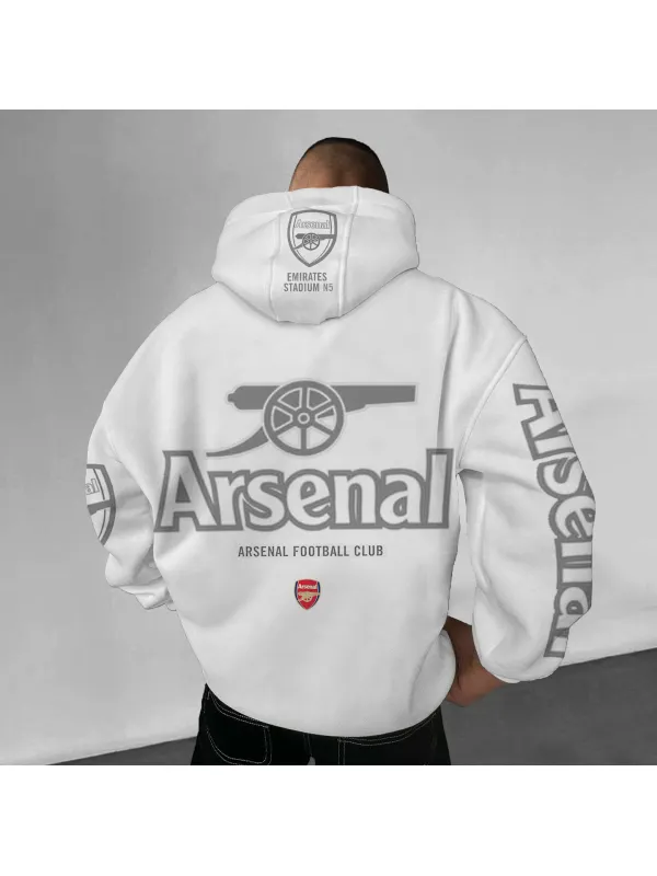 Unisex Arsenal Football Club Casual Hoodie - Valiantlive.com 