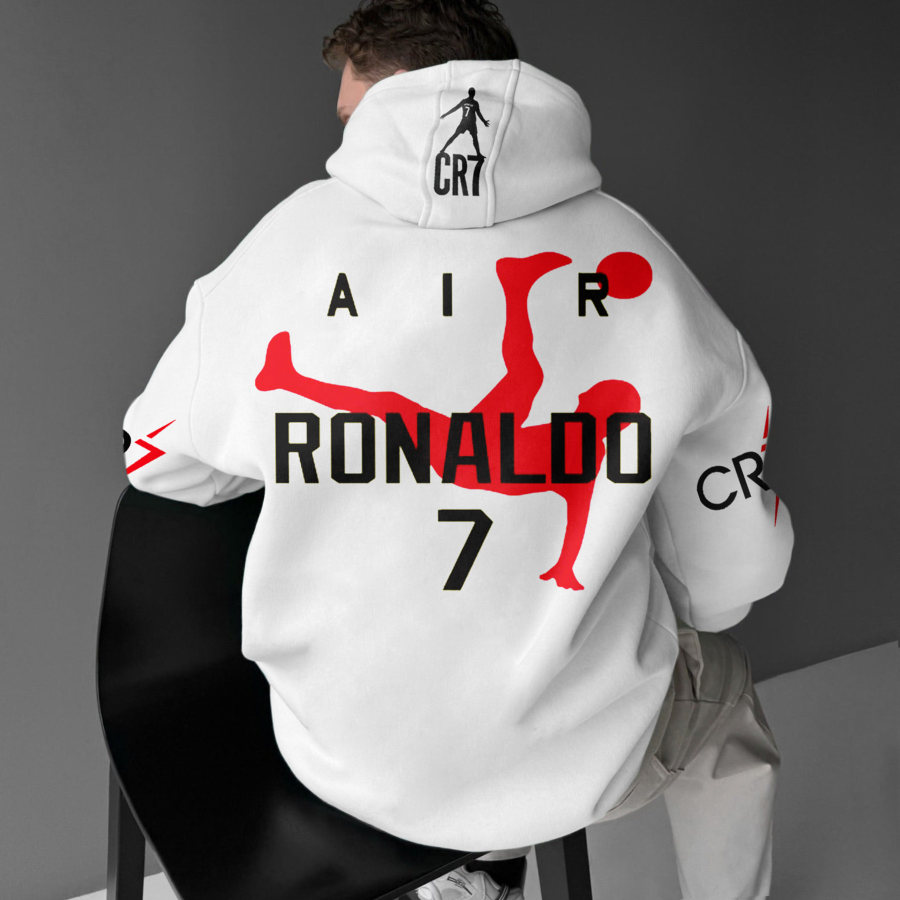 

Sudadera Con Capucha Extragrande De Ronaldo