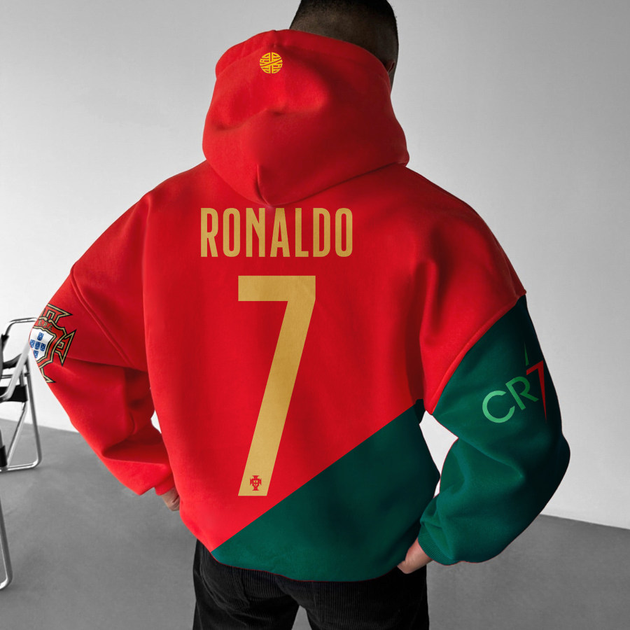 

Sudadera Con Capucha Extragrande De Ronaldo