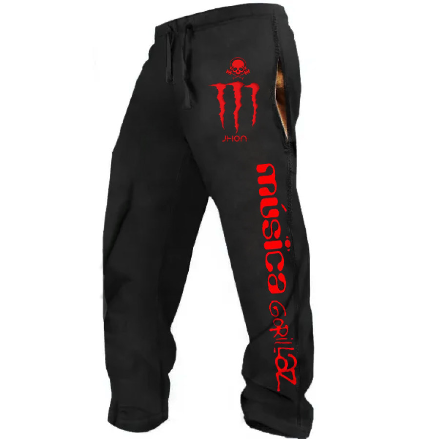 

Pantalones Casuales De Diseño Original Monster Energy Para Hombre Pantalones Deportivos Sueltos De Uso Diario