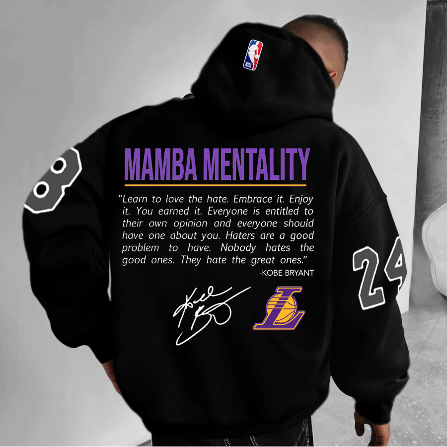 

Unisex NBA Mamba Mentality Lakers Commemorate Hoodie