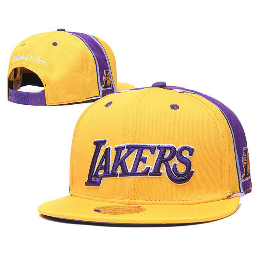 

Gorro De Hip Hop Bordado Del Equipo NBA Lakers