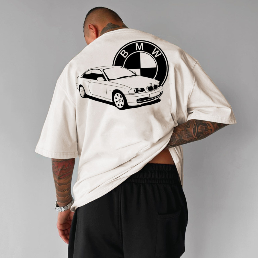 

Vintage Logo Printed Loose T-shirt