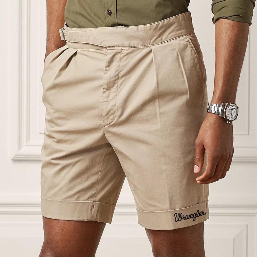 

Men's Cargo Shorts Vintage Wrangler Outdoor Shorts Khaki