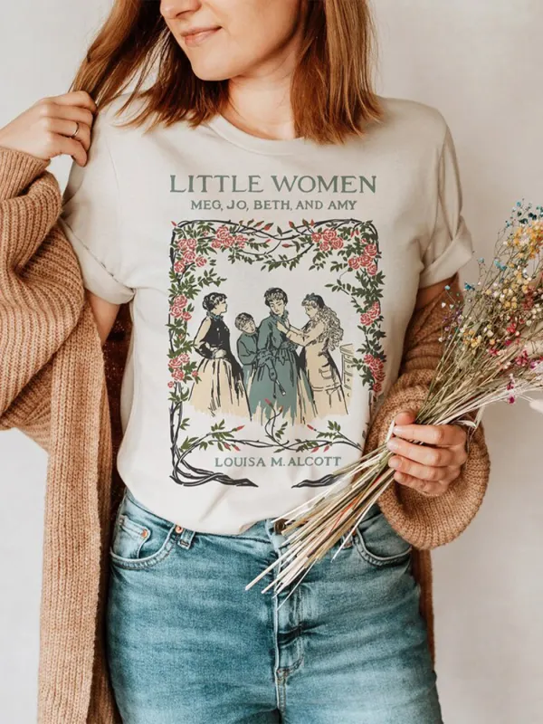 Little Women Shirt - English Literature Gift - Viewbena.com 