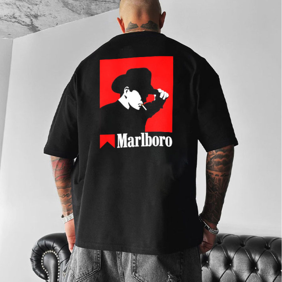 

Unisex Oversized Street Casual Personality Print T-shirt
