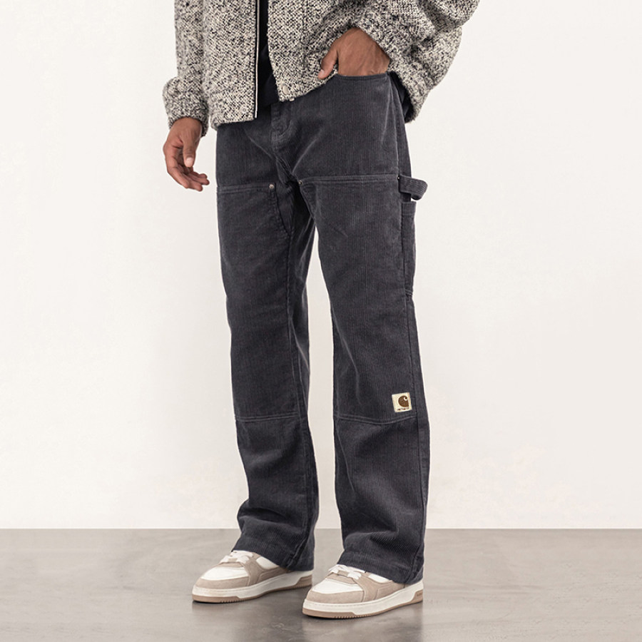 

Retro Outdoor Tooling Casual Pants