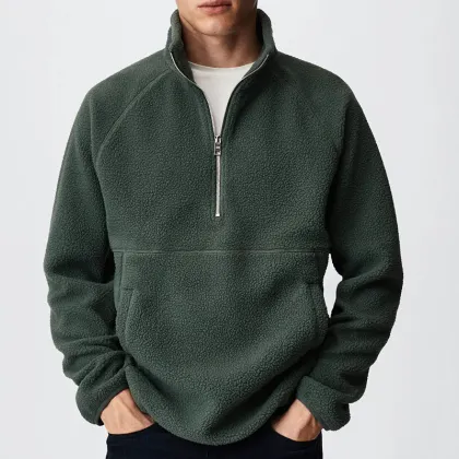 Толстовка zip Collar Sweater