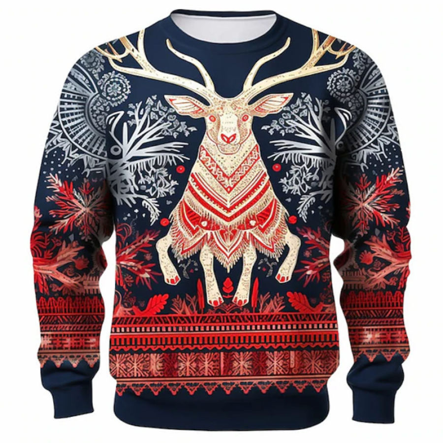 

Sweat-shirt De Noël Imprimé En 3D Pour Hommes