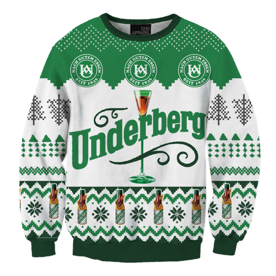 

Sudadera Navideña Divertida Con Estampado 3D De Underberg Unisex