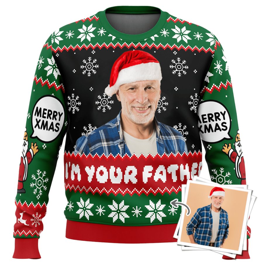 

Hässlicher Lustiger Weihnachtspullover – Ich Bin Dein Vater