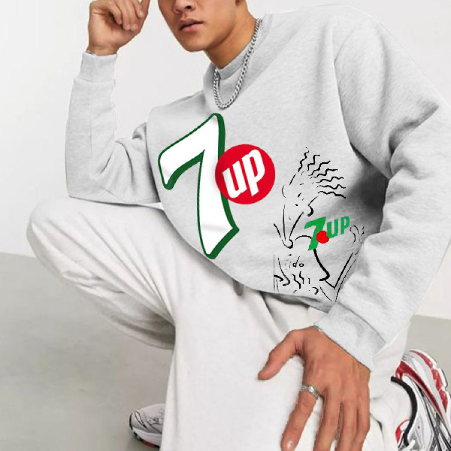 

Sweat-shirt Oversize Sports Fido Dido 7 Up