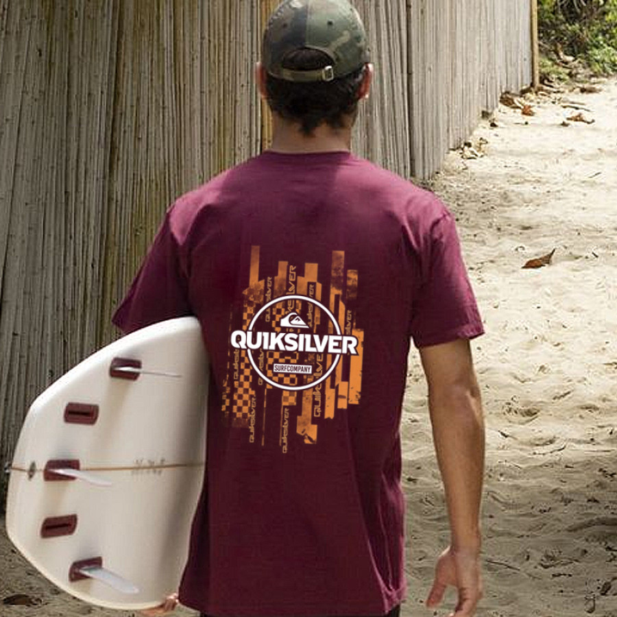 

Camiseta Beach Resort Con Estampado De Surf Para Hombre