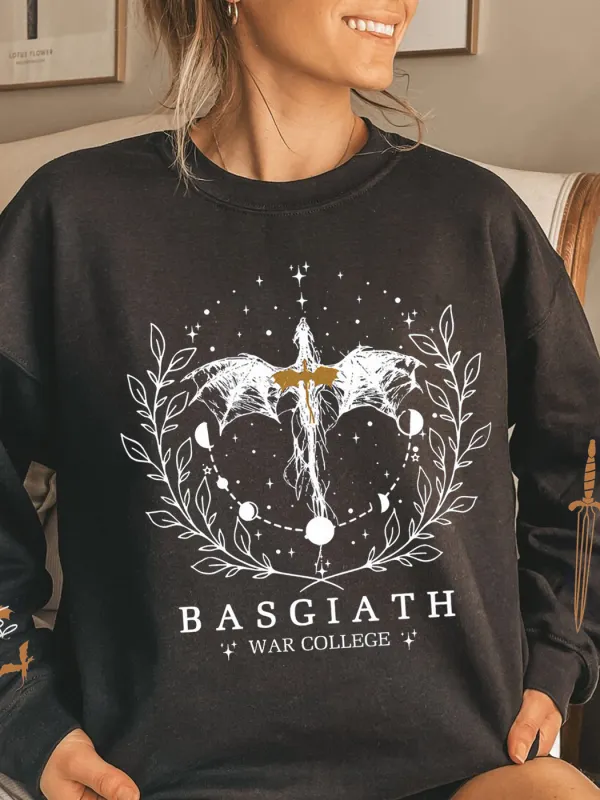 Vintage Basgiath War College Sweatshirt - Viewbena.com 