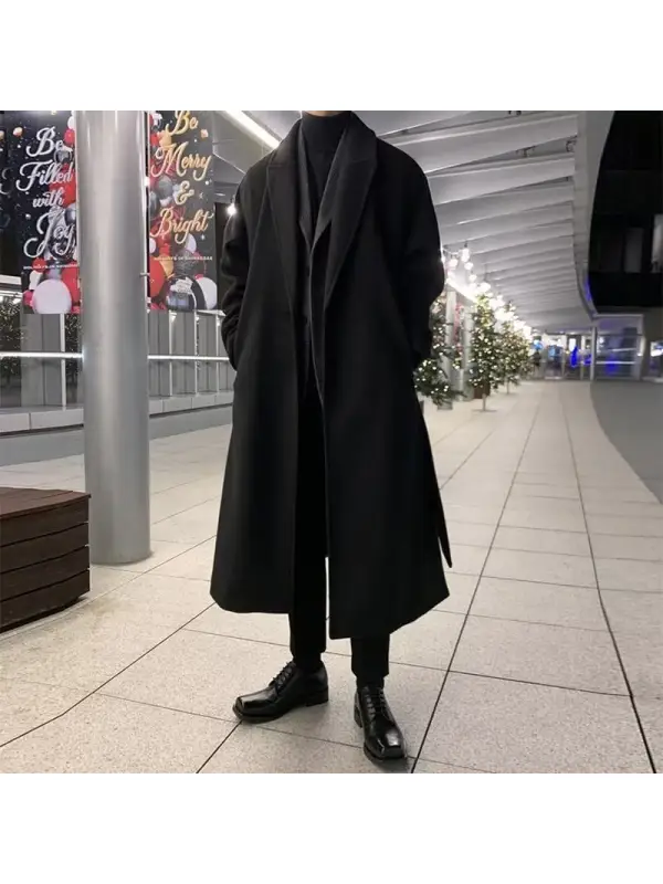Manteau En Tweed De Combat De Samouraï Noir - Maxizero.chimpone.com 