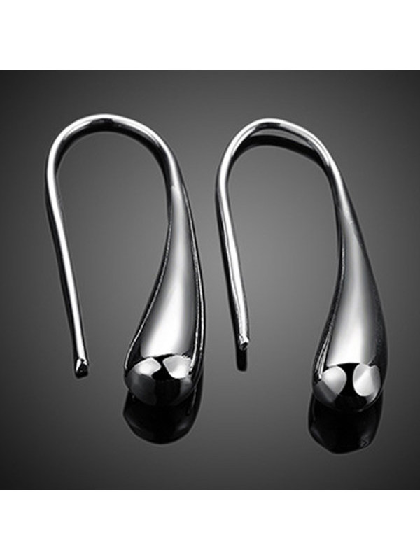 

Silver Drop Designed Earrings