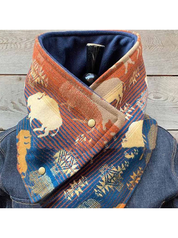 

Fashion Printed Warm Scarf