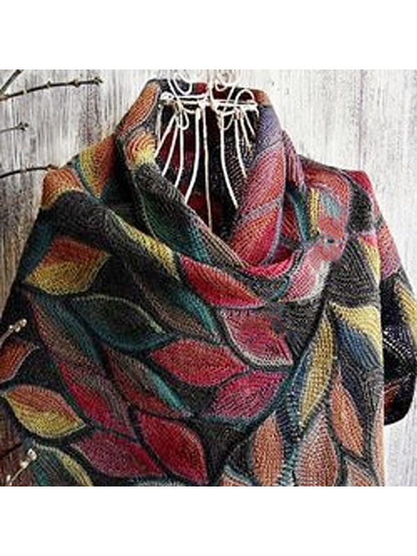 

Retro Wild Print Shawl Scarf