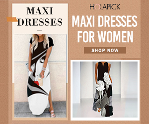 Holapick long sleeve casual dresses for women