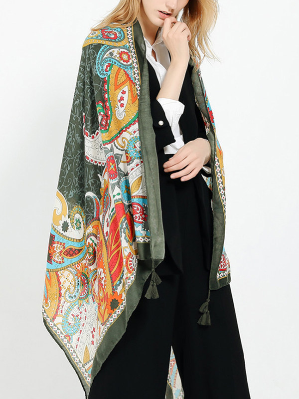 

Fashion Street Printed Colour Shawl