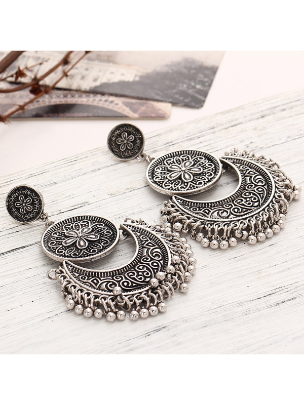 

Vintage National Style Tassel Earrings